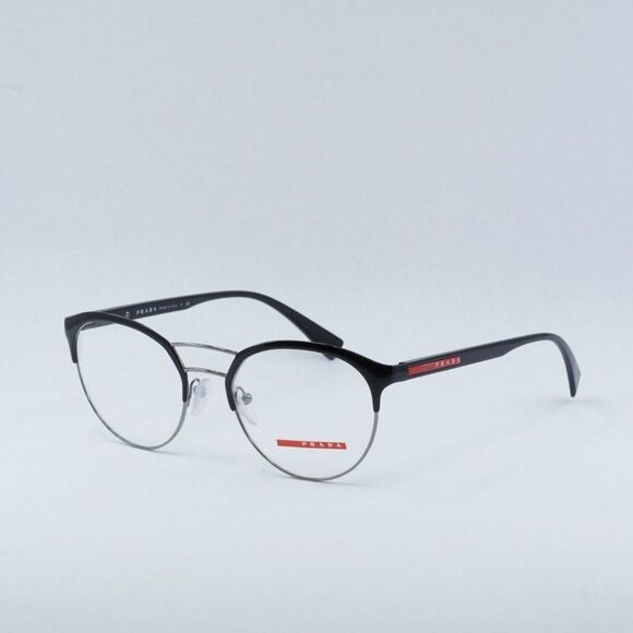 💯 NEW PRADA SPORT PS52HV 7AX1O1 BLACK EYEGLASSES
